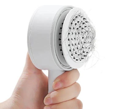 The Self-cleaning Hair Brush