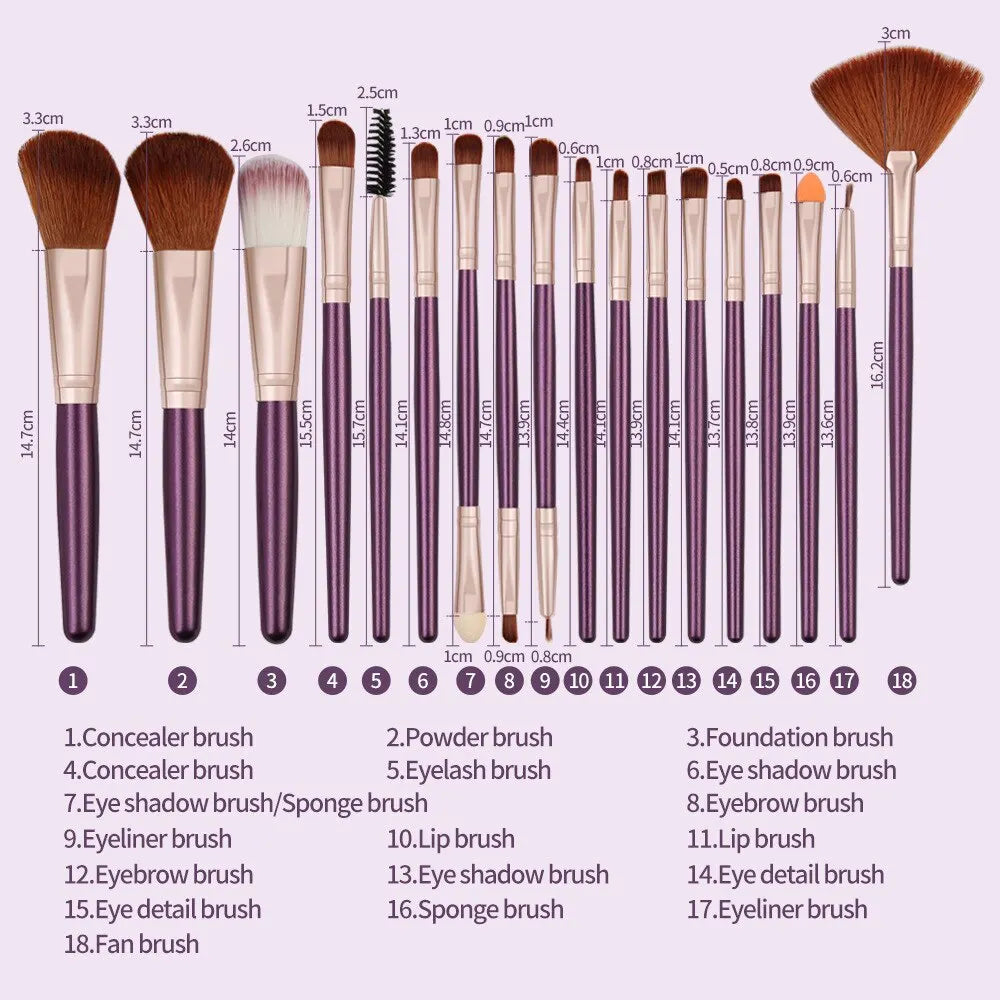 Makeup Brush Set